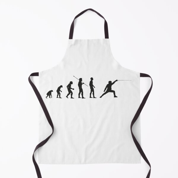 Item preview, Fencer Man Evolution Fencing Evolutionist Meme Bv designed and sold by KleverOlivier.