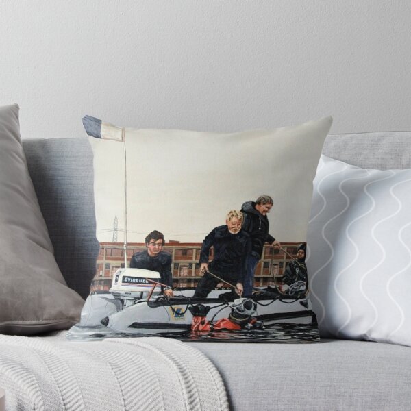 Item preview, THE METROPOLITAN POLICE DIVING TEAM IN VICTORIA DOCKS LONDON  designed and sold by Mackenzie Moulton International Artist .