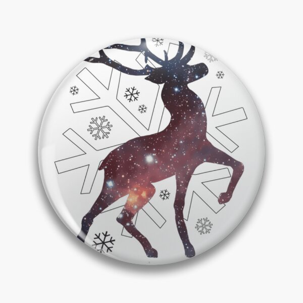 Item preview, Winter wonderland space reindeer designed and sold by min135.