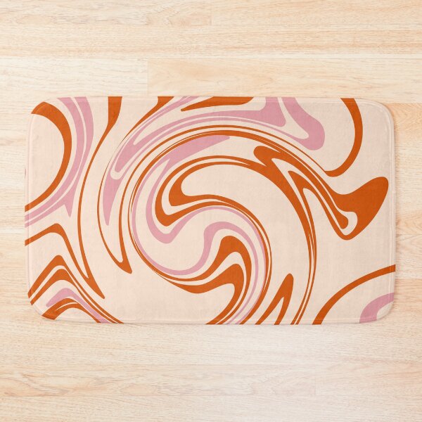 Item preview, Retro Liquid Swirl Abstract Pattern. Hippie trippy swirl 70s. designed and sold by CoCoArt-Ua.