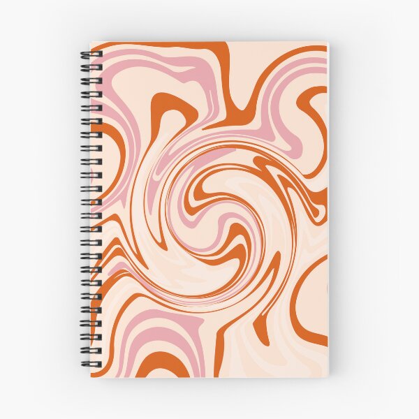 Item preview, Retro Liquid Swirl Abstract Pattern. Hippie trippy swirl 70s. designed and sold by CoCoArt-Ua.