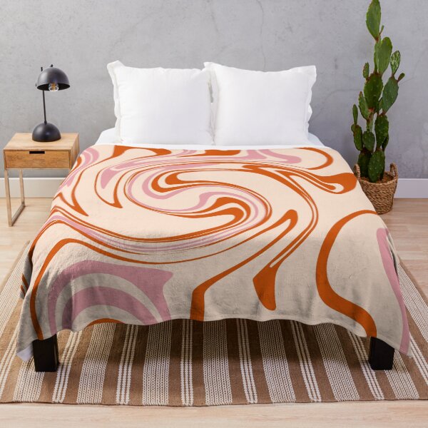 Item preview, Retro Liquid Swirl Abstract Pattern. Hippie trippy swirl 70s. designed and sold by CoCoArt-Ua.