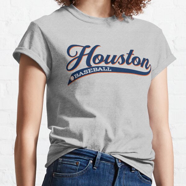 Vintage Y2K Essential Houston Astros Baseball Ringer T-Shirt – Agent Thrift
