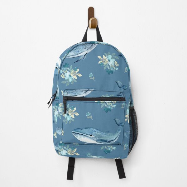 Item preview, whale and flower designed and sold by LorenaDuarte.