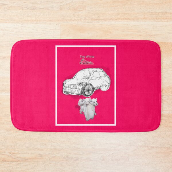 Item preview, The White Lion SUV Car (drawing by ACCI) designed and sold by VanyssaGraphics.