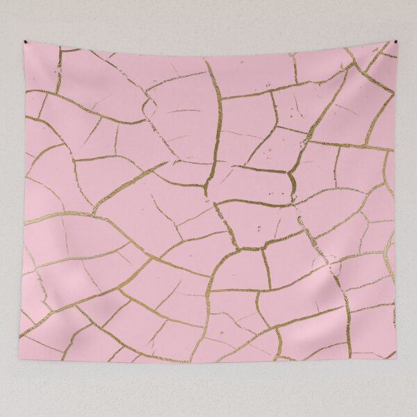 Item preview, Abstract Gold Cracked Design 5 designed and sold by stylebytara.