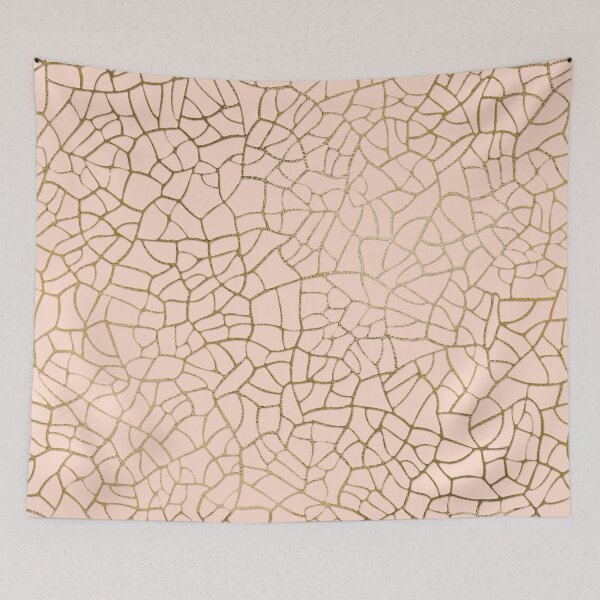 Item preview, Abstract Gold Cracked Design 6 designed and sold by stylebytara.