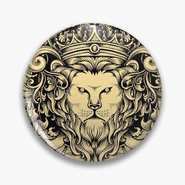 Item preview, Vintage style lion shield designed and sold by Mansn.