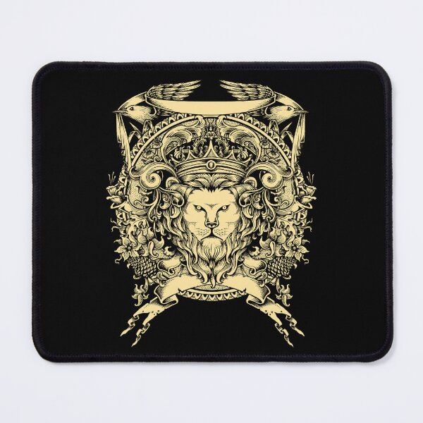 Item preview, Vintage style lion shield designed and sold by Mansn.