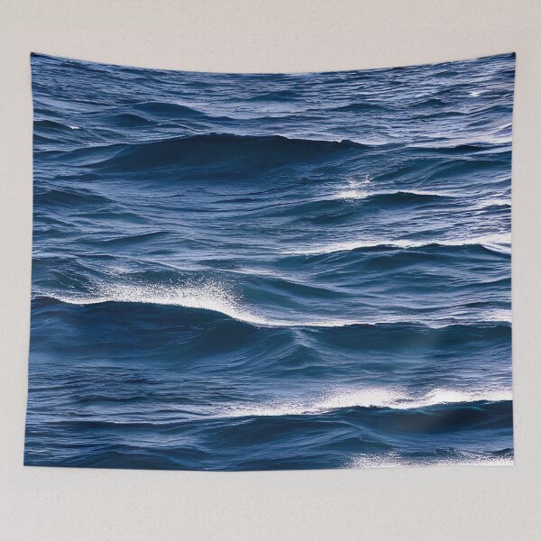 Item preview, blue ocean waves #65 designed and sold by supeart.