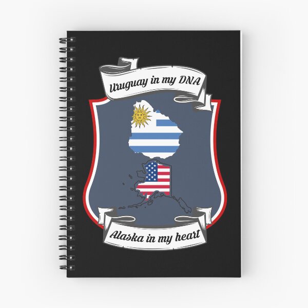 Item preview, Uruguay in my DNA, Alaska in my heart Heritage designed and sold by Tony ⭐⭐⭐⭐⭐.