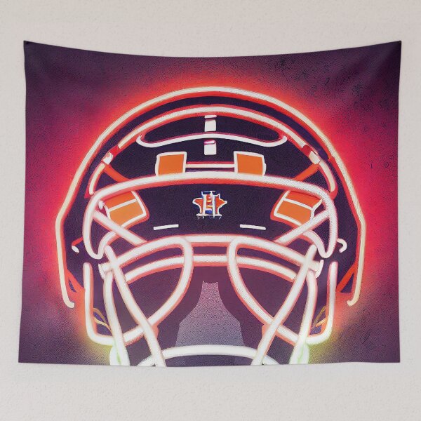 Item preview, Football helmet designed and sold by ComicsFactory.