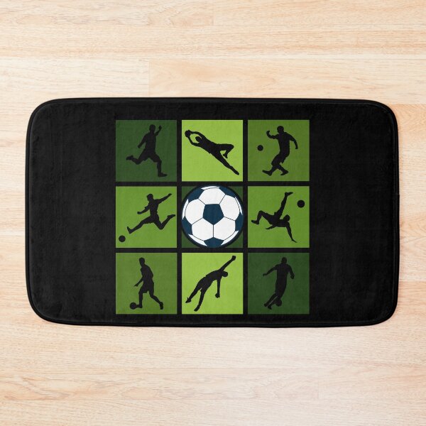 Item preview, Soccer Pop Art Player's Silhouettes designed and sold by KleverOlivier.