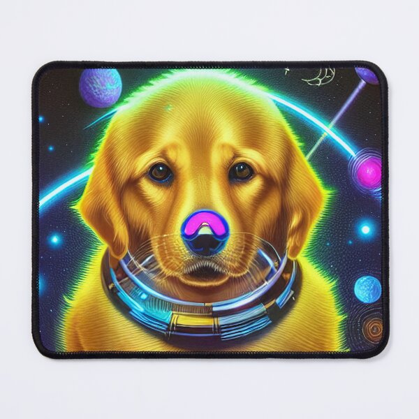 Item preview, Cadet #109 - Shy Golden Retriever Pup designed and sold by Galactic Fur Baby Federation.