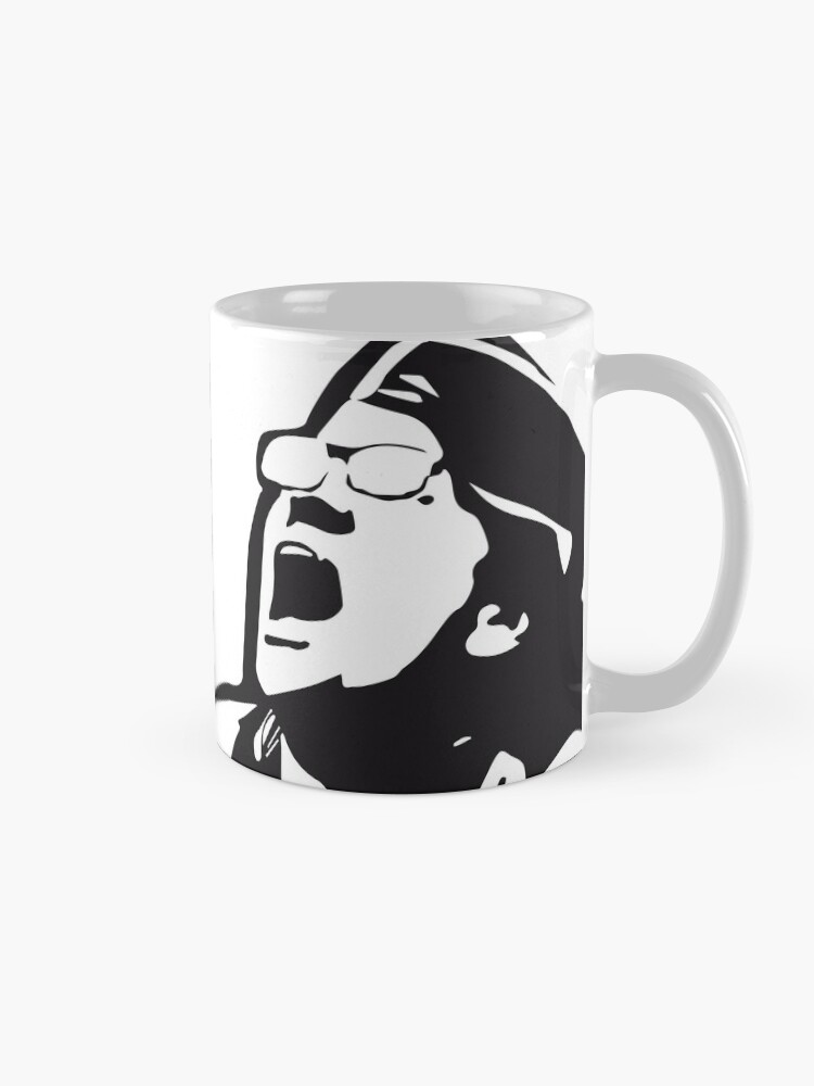 Alternate view of Liberal/Democrat REE screaming Che Guevara style HD HIGH QUALITY ONLINE STORE Mug