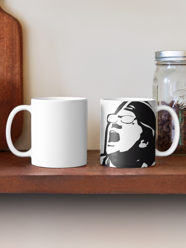 Alternate view of Liberal/Democrat REE screaming Che Guevara style HD HIGH QUALITY ONLINE STORE Mug