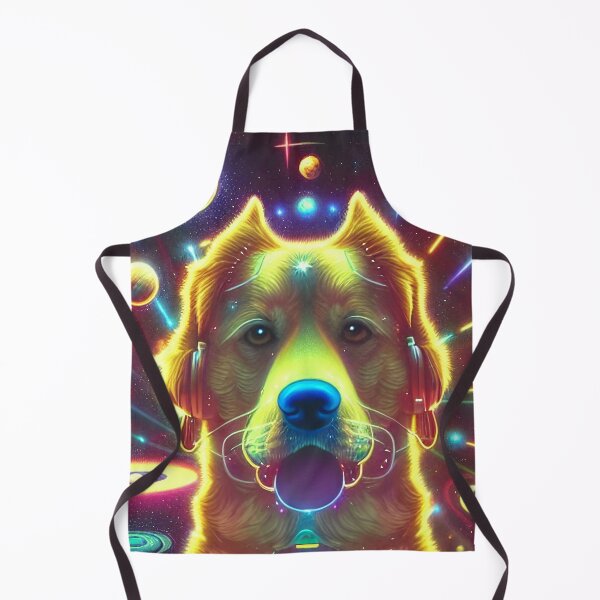 Item preview, Cadet #110 - Short Eared Cosmic Travel Companion, Golden Retriever Dog Friend designed and sold by Galactic Fur Baby Federation.