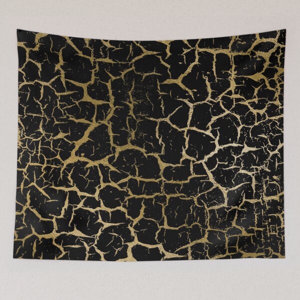 Item preview, Abstract Gold Cracked Design 15 designed and sold by stylebytara.