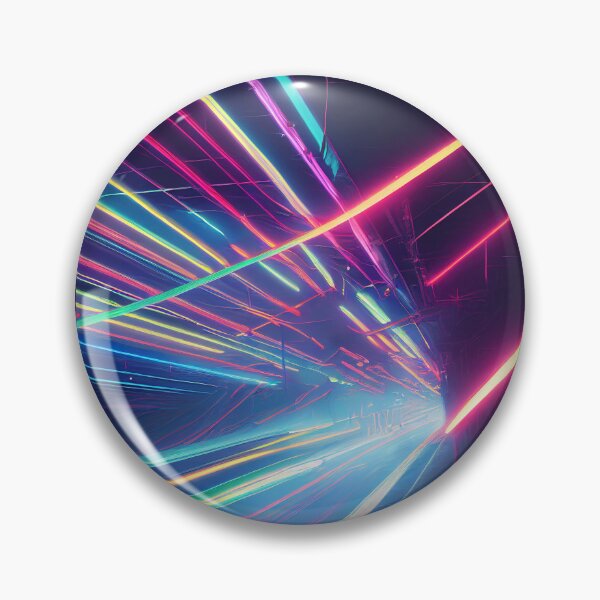 Item preview, Neon train line designed and sold by ComicsFactory.