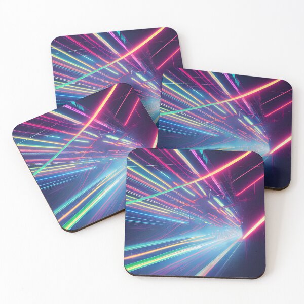 Item preview, Neon train line designed and sold by ComicsFactory.