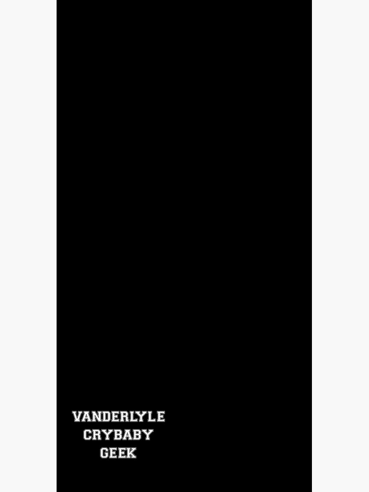 "The National Vanderlyle Crybaby Geeks " Sticker for Sale by ClemensDoyle Redbubble