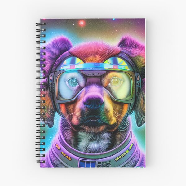 Item preview, Cadet #111 - Vintage Fighter Pilot Space Dog designed and sold by Galactic Fur Baby Federation.