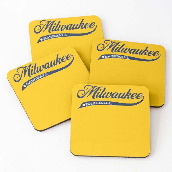 Item preview, Retro Vintage Script Milwaukee Baseball  designed and sold by heavenlywhale.