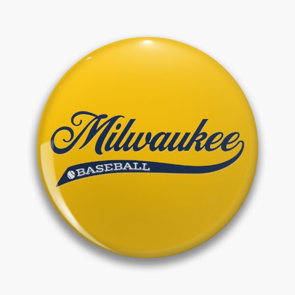 Item preview, Retro Vintage Script Milwaukee Baseball  designed and sold by heavenlywhale.