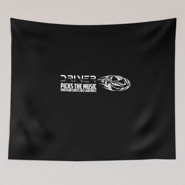 Item preview, Driver Picks The Music Shotgun Shots His Cakehole designed and sold by BeUniqueMe.