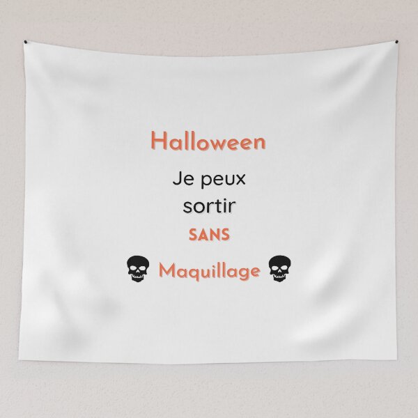 Item preview, Halloween going out without makeup gift designed and sold by Scelai.