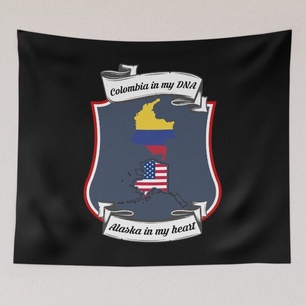 Item preview, Columbia in my DNA, Alaska in my heart Heritage designed and sold by Tony ⭐⭐⭐⭐⭐.