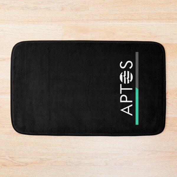 Item preview, Aptos APT Crypto Altcoin - Minimal Vertical Logo Design designed and sold by CryptoMoods.