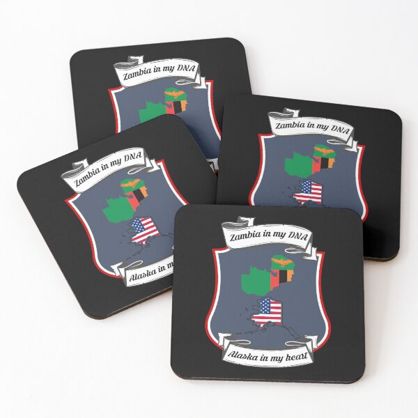Item preview, Zambia in my DNA, Alaska in my heart Heritage designed and sold by Tony ⭐⭐⭐⭐⭐.