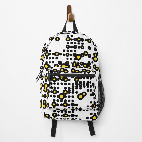 Item preview, Disruptive Random Gold and Black Dots and Circles Pattern designed and sold by American-Ancap.