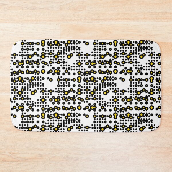 Item preview, Disruptive Random Gold and Black Dots and Circles Pattern designed and sold by American-Ancap.