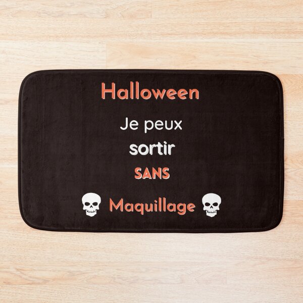 Item preview, Halloween going out without makeup gift designed and sold by Scelai.