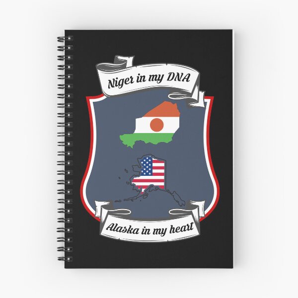 Item preview, Niger in my DNA, Alaska in my heart Heritage designed and sold by Tony ⭐⭐⭐⭐⭐.