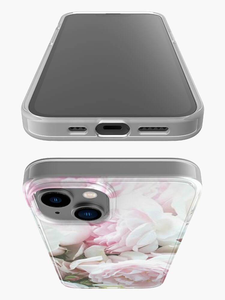 Pink and White Peonies  iPhone Case