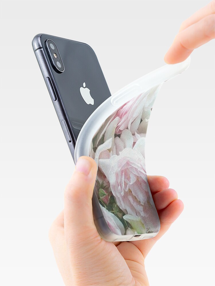 Pink and White Peonies  iPhone Case