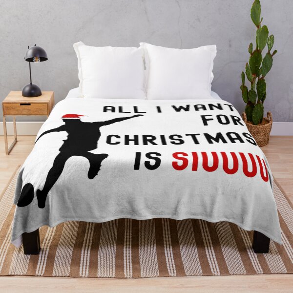 Item preview, All i want for Christmas is siuuuu.  designed and sold by ninjapineapple.