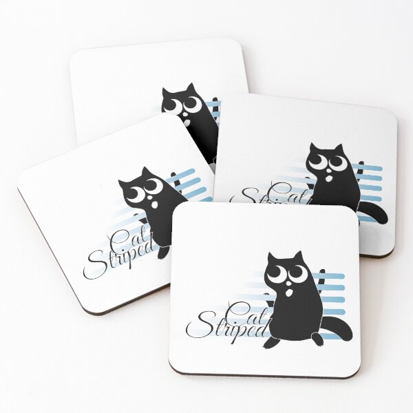 Item preview, Striped cat designed and sold by wrotynski.