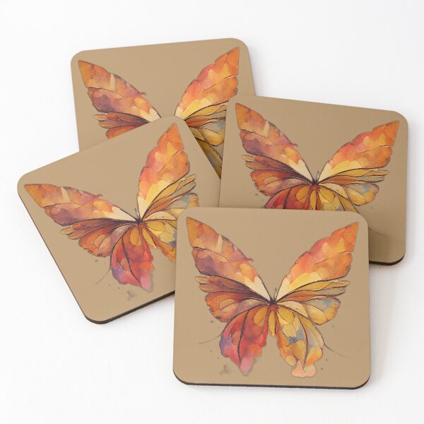 Item preview, Autumn Butterfly Watercolor designed and sold by CreationsPrints.