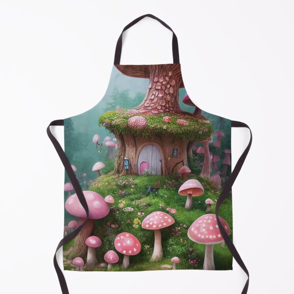 Item preview, Pink Mushroom Cottage designed and sold by ArtManifestor.