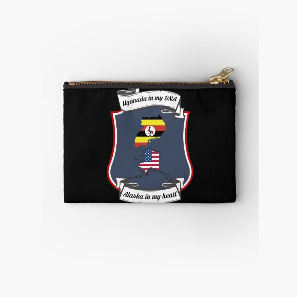Item preview, Uganda in my DNA, Alaska in my heart Heritage designed and sold by Tony ⭐⭐⭐⭐⭐.