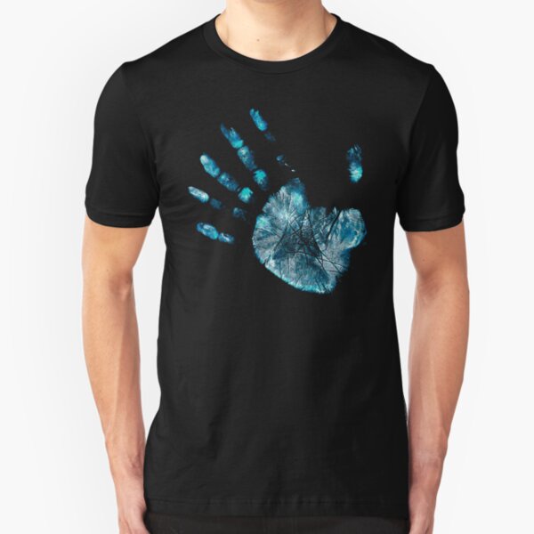 Fringe Hand Slim Fit T-Shirt