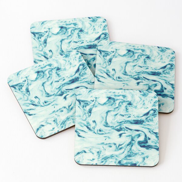 Artikelvorschau, Handyhülle aus hellblauem Marmor entworfen und verkauft von PupilCreative .