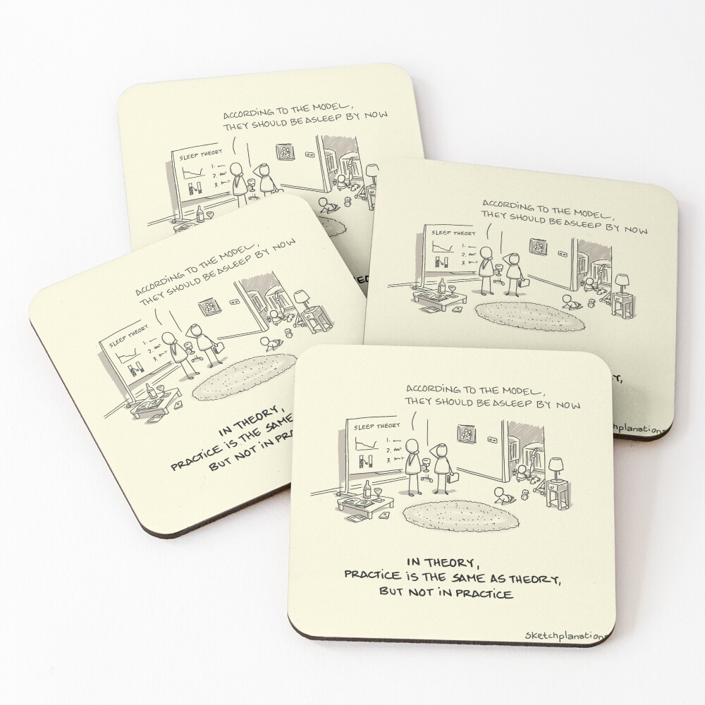Item preview, Coasters (Set of 4) designed and sold by sketchplanator.
