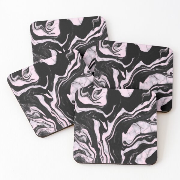 Item preview, Pink black marble phone case designed and sold by PupilCreative .
