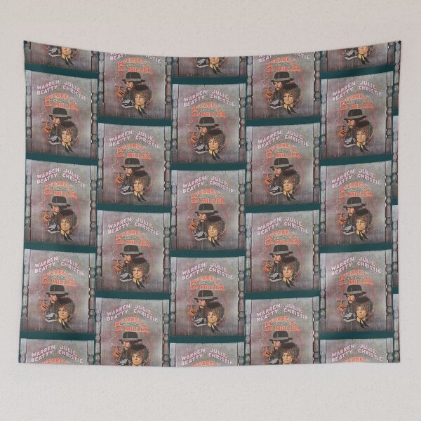 Item preview, McCabe & Mrs Miller - vintage new hollywood film poster    designed and sold by JasAppareltees.