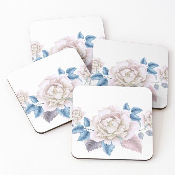 Item preview, Blue Sprigs and Roses designed and sold by Taz-Clothing.
